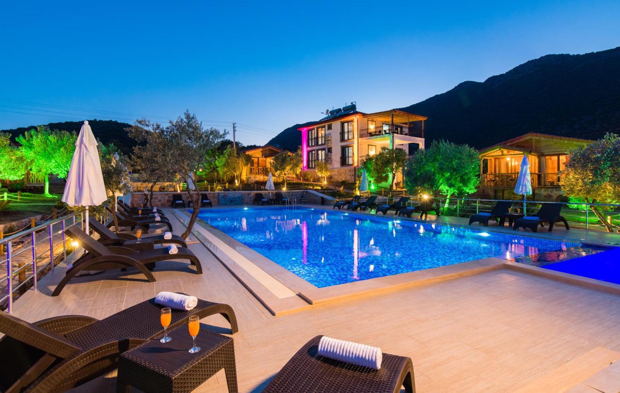 Doganin Ruhu Hotel & Bungalow Kas Exterior photo